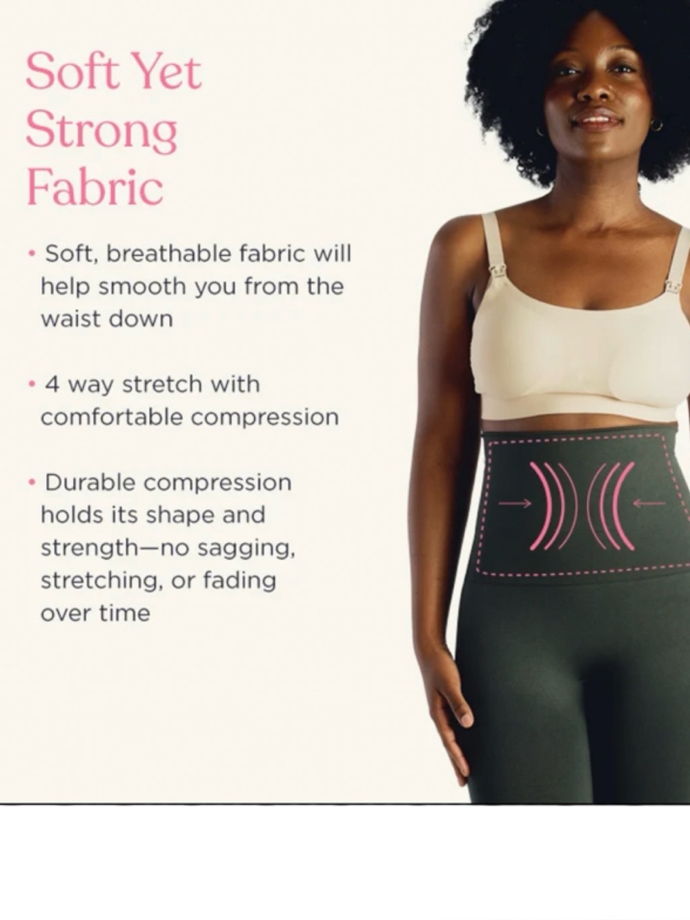 Belly Bandit Mother Tucker Postpartum Compression Black Leggings High Waist S - Picture 5 of 16